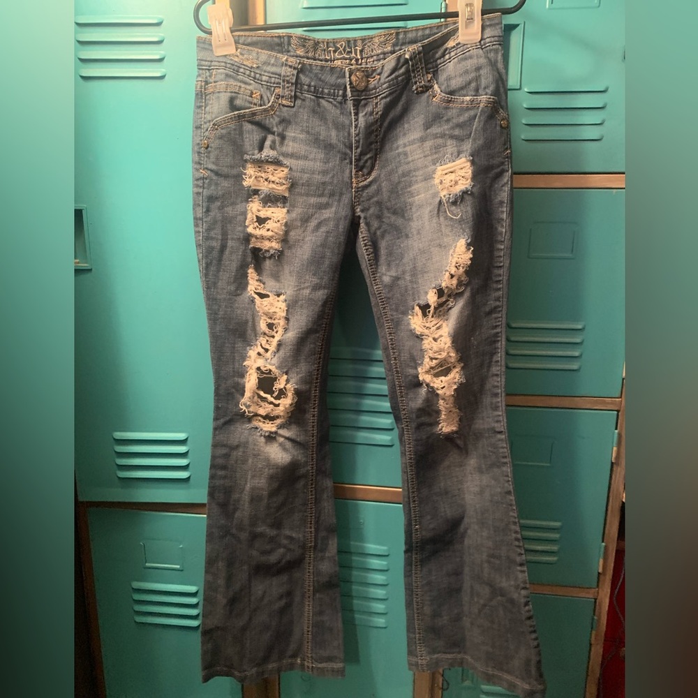 Size 11 Distressed jeans
